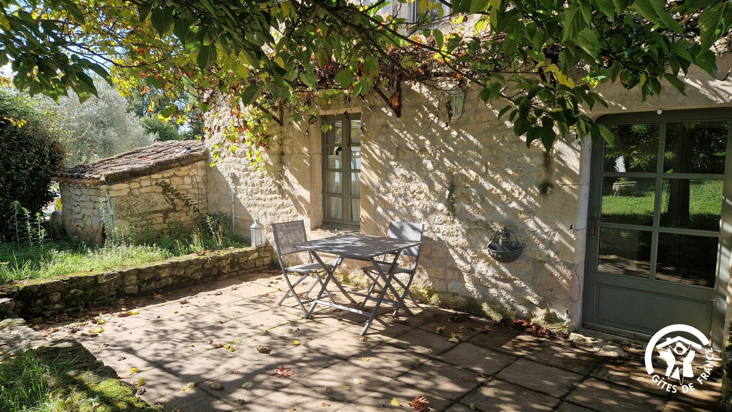 Terrasse ombragée